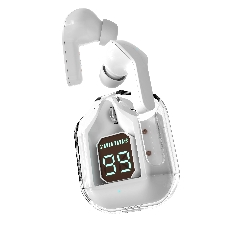 Наушники TWS More Choice BW07 белый, внутриканальные, Bluetooth, до 4 ч