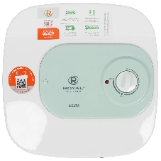 Водонагреватель электрический Royal Clima RWH-D10-FE белый, накопительный, 10 л, 1,5 кВт