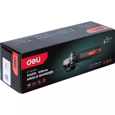Угловая шлифовальная машина Deli DE-JM125-1E (1150Вт, 125мм, 12000об/мин, картон)