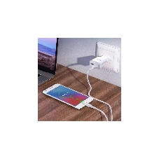 Блок питания (сетевой адаптер) HOCO C88A Star два порта USB, 2.4A, 10.8W белый