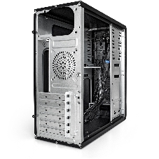 Компьютерный корпус ExeGate EX278393RUS Miditower ExeGate CP-603 Black, ATX, (CP500W, 80мм), 2хUSB+2хUSB 3.0, Audio