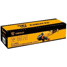Угловая шлифовальная машина (УШМ) DEKO AG1400DK, 125мм, 1400 Вт