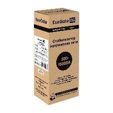 Стабилизатор ExeGate Power AD5000-1200 (1200VA/600W, диапазон 150...280В, 4 евророзетки)