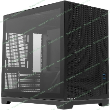 Компьютерный корпус без блока питания Case HSPD M211, Mesh Mini-tower, Black, TG, 0.7 SPCC, no fans,mATX, mITX, 175/330/150мм, 2x2.5