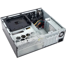 Компьютерный корпус Slim Desktop INWIN CJ708BL IP-S265AU7-2 80plus Bronze, U3*2+U2*2+A(HD)+TYPE 3.1C + FAN 80*15мм + intrusion switch INWIN Slim Case