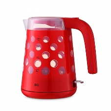 Чайник электрический BQ KT1713P Red. Мощность:2200 Вт, Объем 1,7л, LED подсветка