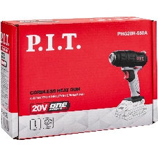 Технический фен P.I.T. PHG20H-550A SOLO темп.350/550С (PHG20H-550A) серый