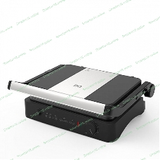 Гриль электрический BQ GR3001, черный/стальной