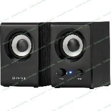 Акустическая система Oklick OK-160 2.0 черный 6Вт