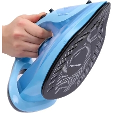 Утюг Panasonic NI-M343VTW синий, 30 г/мин, 135 г/мин, 300 мл