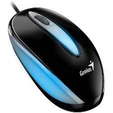 Мышь проводная Genius DX-Mini черный, 1000 dpi, USB, кнопки - 3 Мышь проводная Genius DX-Mini черный, 1000 dpi, USB, кнопки - 3