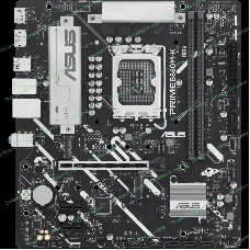 Материнская плата ASUS PRIME B860M-K, LGA 1851, Intel B860, 2xDDR5, 4xSATA, 2xM.2, 1xPCIe 4.0 x16, 2xPCIe 4.0 x1, 1xHDMI, 1xDP, 1x 2.5Gb LAN, 1xUSB-A 10Gbps, 3xUSB-A 5Gbps, 3xUSB-A 2.0, 3x3.5 мм, 7.1, mATX