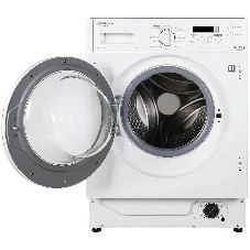 Встраиваемая стиральная машина HOMSair WMB1486WH белый, загрузка фронтальная 8 кг, 6 кг - сушка, 1400 об/мин, класс: A