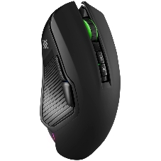 Мышь беспроводная/проводная Defender Whisper GM-209 черный, 7200 dpi, радиоканал, Bluetooth, USB, кнопки - 8