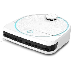 Робот-пылесос HOBOT LEGEE-D8 белый/бирюзовый, 4900 мAч Li-Ion, уборка сухая/влажная, пылесборник контейнер 0.5 л