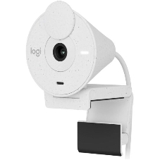 Веб-камера Logitech Brio 300 1920x1080, 30 кадр/с, USB Type-C, микрофон (шумоподавление), автоматическая фокусировка, автоосвещение, универсальное крепление белая