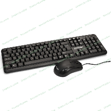 Комплект клавиатура+мышь ExeGate Professional Standard Combo MK120 проводной, USB, 1000 DPI, чёрный