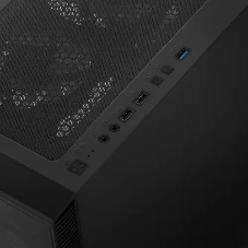 Компьютерный корпус Montech X3 GLASS, без БП, ATX 6x120мм 2xUSB 3.0 1xUSB3.1 audio bott PSU, черный