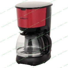 Кофеварка капельная Scarlett SC-CM33013 красный/черный, исп. кофе - молотый, 1.25 л, 750 Вт.