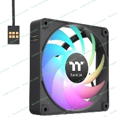 Вентилятор для корпуса Thermaltake CT140 EX Sync ARGB 140х140x25 черный 4-pin 30.7дБ (упак.:3шт) (CL-F182-PL14SW-A) Ret