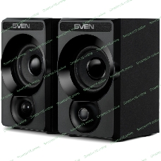 Акустическая система SVEN SPS-535, черный, акустическая система 2.0, USB, мощность 2x3 Вт(RMS)