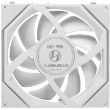 Вентилятор для корпуса Lian-Li Uni Fan TL Wireless LCD 120 LCD Reverse ARGB 120х124.5x28 белый 4-pin 31дБ (G99.12RTLLCD1W1W.R0) Ret