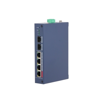 Коммутатор Dahua DH-CHS4206-4GT-90, 4×1 Гбит/с + 2×1 Гбит/с SFP, управляемый