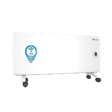 Конвектор электрический Thermex Frame 2000E белый, 2000 Вт, 25 м2, термостат, дисплей, WiFi