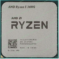 Процессор AMD Ryzen 5 3400G Soc-AM4 3.7GHz OEM