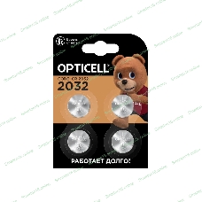 Батарея Opticell Specialty 2032 CR2032 (4шт) блистер