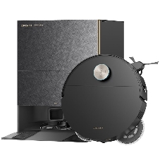 Робот-пылесос Dreame X60 Ultra Complete черный, 6400 мAч Li-Ion, уборка влажная/сухая, пылесборник контейнер 0.23 л