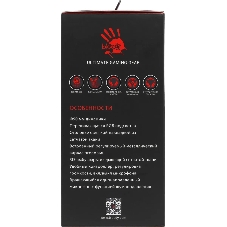 Гарнитура Bloody G260P чёрный, проводная, подсветка