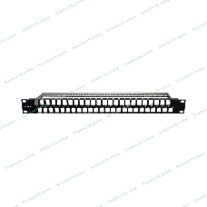 Патч-панель наборная DKC RNKPP48E1 19'' 1U под 48 модулей Keystone. UTP