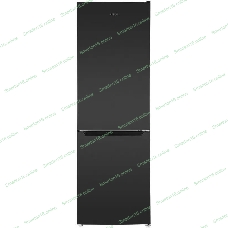 Холодильник Maunfeld MFF185SFSB черный мат. двухкамерный 211/104л морозилка снизу