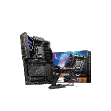 Материнская плата MSI MPG X870E CARBON WIFI, AM5, AMD X870E, 4xDDR5, 4xSATA, 4xM.2, 1xPCIe 5.0 x16, 1xPCIe 5.0 x4, 1xPCIe 4.0 x4, 1xHDMI, 2xUSB-C, 2x1Gb LAN, 9xUSB 3.2 Gen 2, 2xUSB4, 2x3.5 мм, 7.1, ATX