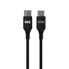 Кабель MORE CHOICE (4620202554093) K69aa 2м USB 3.0A PD 60W для Type-C Type-C- 2м, черный