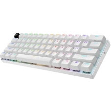 Клавиатура Logitech G PRO X 60 гибридная, Bluetooth, радиоканал, белый