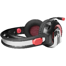 Гарнитура Crown CMGH-3000 чёрный/красный, проводная, подсветка