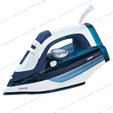 Утюг Centek CT-2319 синий/белый, 2400 Вт, 40 г/мин, 140 г/мин, 480 мл