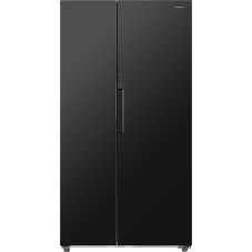 Холодильник Weissgauff WSBS 550 Built-in NoFrost Inverter черный двухкамерный 325/190л морозилка сбоку, No Frost, Side by Side