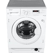 Встраиваемая стиральная машина HOMSair WMB1486WH белый, загрузка фронтальная 8 кг, 6 кг - сушка, 1400 об/мин, класс: A