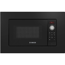 Встраиваемая микроволновая печь Bosch BFL623MB3 черный, 20 л, 800 Вт, переключатели - поворотный механизм/сенсор