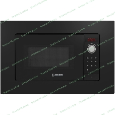 Встраиваемая микроволновая печь Bosch BFL623MB3 черный, 20 л, 800 Вт, переключатели - поворотный механизм/сенсор