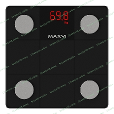 Весы напольные Maxvi BS101 черный