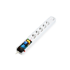 Сетевой фильтр Smartbuy (SBSP-30W-Pro) - 6 роз х 3,0 м- белый
