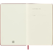 Блокнот Moleskine Classic Large, 240 страниц, красный, нелинованный,