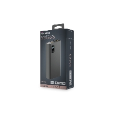 Портативный аккумулятор OLMIO QR-20, 20000mAh, 22.5W, QuickCharge3.0/PowerDelivery, LCD, серый