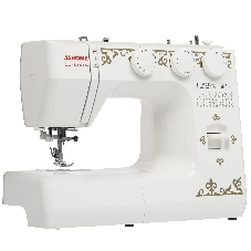 Швейная машина Janome 1225s белый, электромеханическая, вертикальный качающийся, 25 операций, петля-автомат