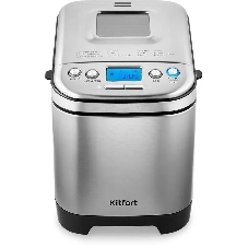 Хлебопечь Kitfort КТ-306 нержавеющая сталь, 450 Вт, 0.75 кг, 12 программ