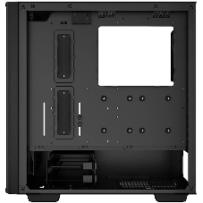 Компьютерный корпус Deepcool CK560 без БП, боковое окно (закаленное стекло), 3xARGB LED 120мм вентилятора спереди и 1x140мм вентилятор сзади, черный, ATX